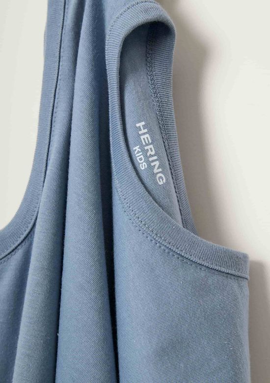 Foto do produto: Regata Básica Infantil Menino Em Malha - Azul