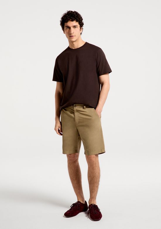 Foto do produto: Camiseta Básica Masculina Comfort Super Cotton - Marrom