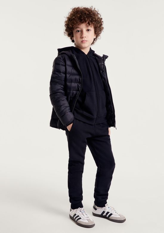 Foto do produto: Calça Básica Infantil Unissex Jogger - Preto