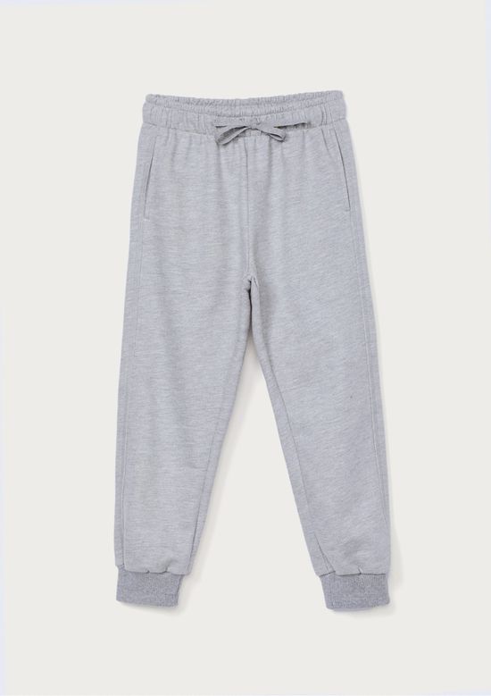 Foto do produto: Calça Básica Infantil Unissex Jogger - Cinza