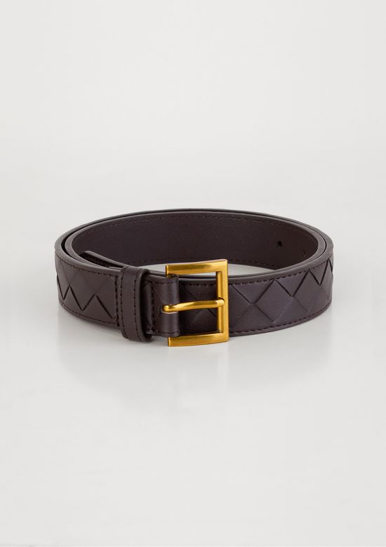 Foto do produto: Cinto Feminino PU Em Tressê - Marrom