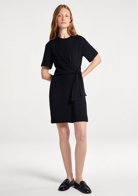 Foto do produto: Vestido Curto Em Malha Ultra Soft - Preto