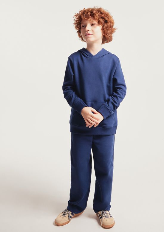 Foto do produto: Calça De Moletom Infantil Unissex Peluciada - Azul
