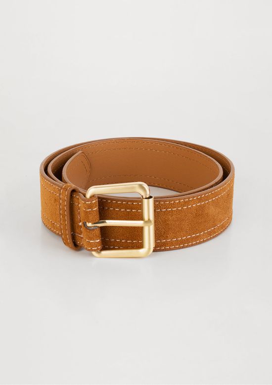 Foto do produto: Cinto Feminino Em Suede - Marrom