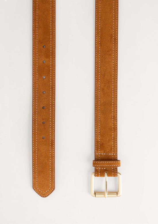 Foto do produto: Cinto Feminino Em Suede - Marrom