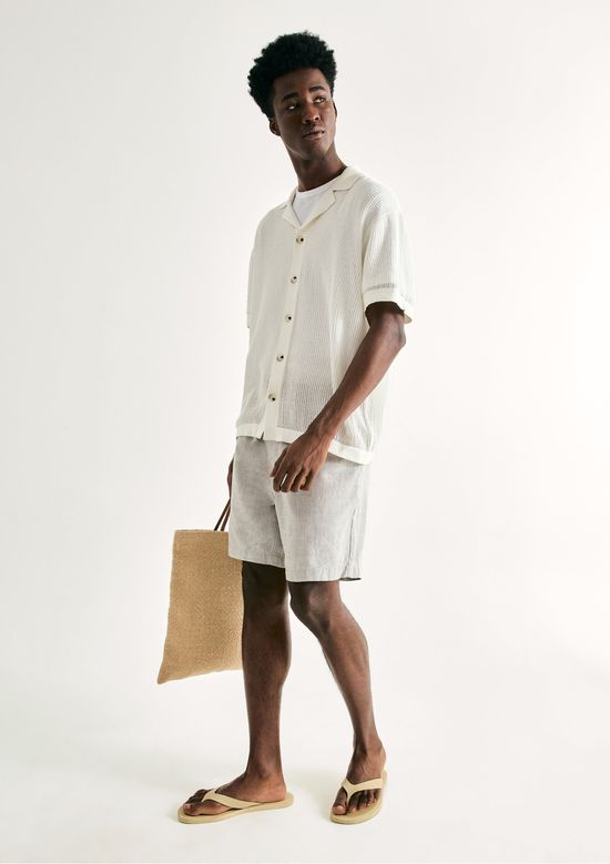 Foto do produto: Bermuda Masculina Jogger Rústica - Cinza