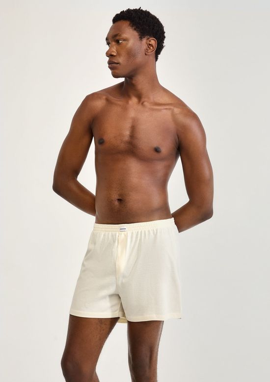 Foto do produto: Cueca Samba Canção Com Etiqueta - Creme