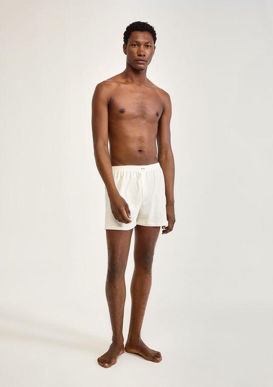 Foto do produto: Cueca Samba Canção Com Etiqueta - Creme