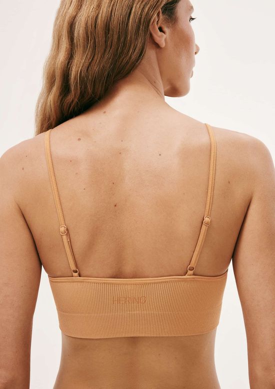 Foto do produto: Top Básico Sem Costura Canelado - Laranja