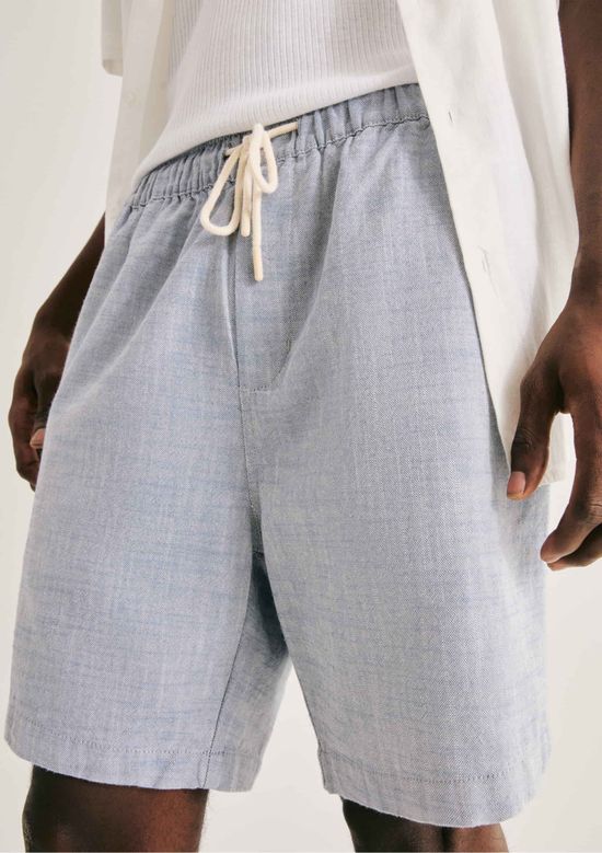 Foto do produto: Bermuda Masculina Em Tecido Texturizado - Cinza
