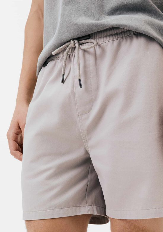 Foto do produto: Shorts Masculino De Sarja - Cinza