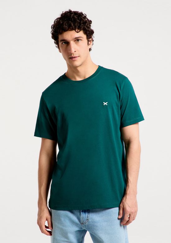 Foto do produto: Camiseta Básica Masculina Comfort Super Cotton - Verde