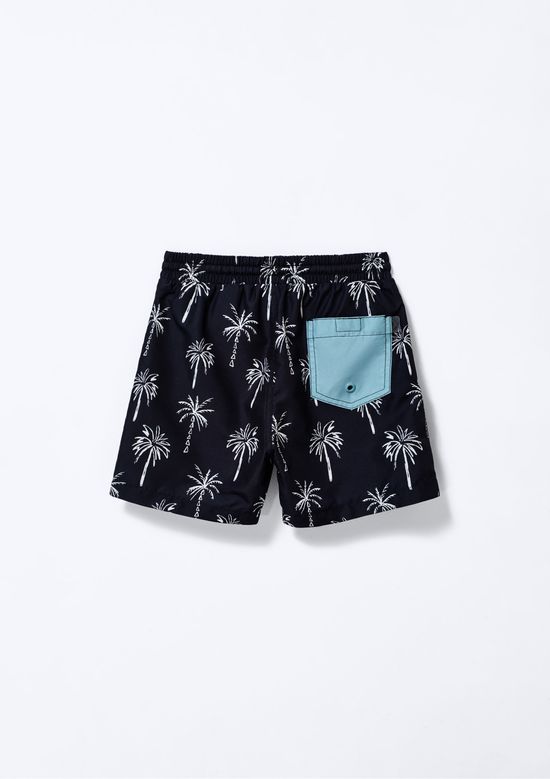 Foto do produto: Shorts Infantil Menino Estampado - Preto
