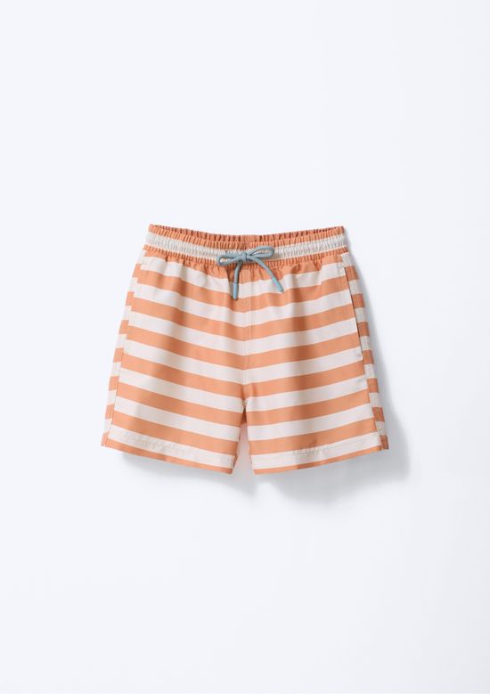 Foto do produto: Shorts Infantil Menino Estampado - Laranja