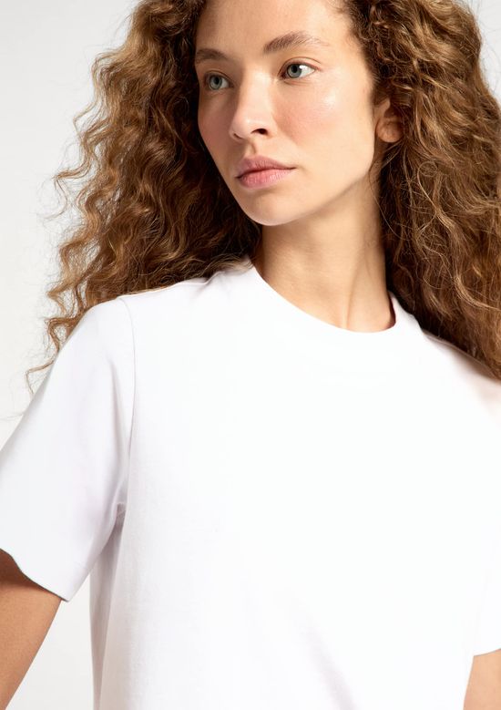 Foto do produto: Camiseta Feminina Manga Curta Super Cotton - Branco