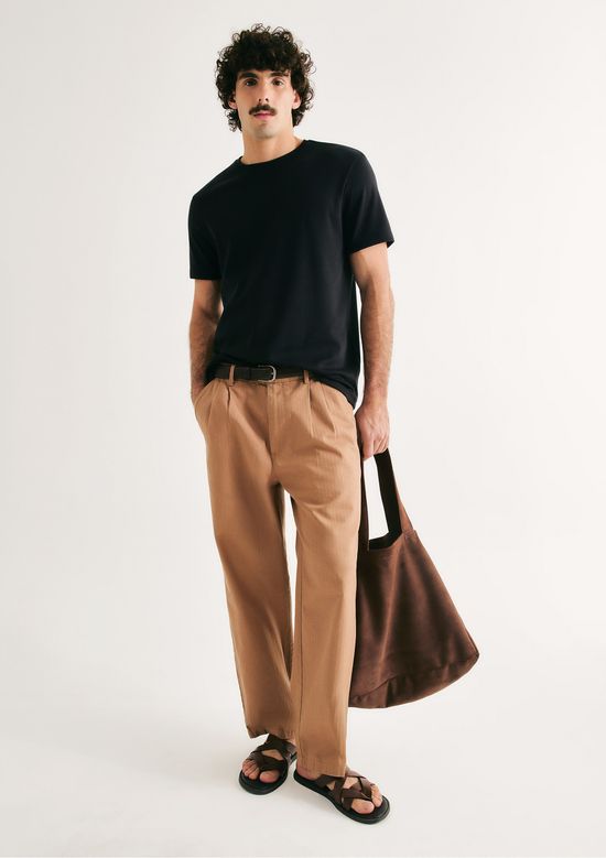 Foto do produto: Camiseta Masculina Manga Curta Super Cotton Pima - Preto