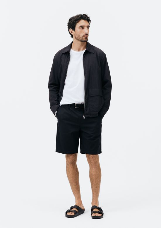 Foto do produto: Camiseta Básica Masculina Manga Longa Slim - Branco