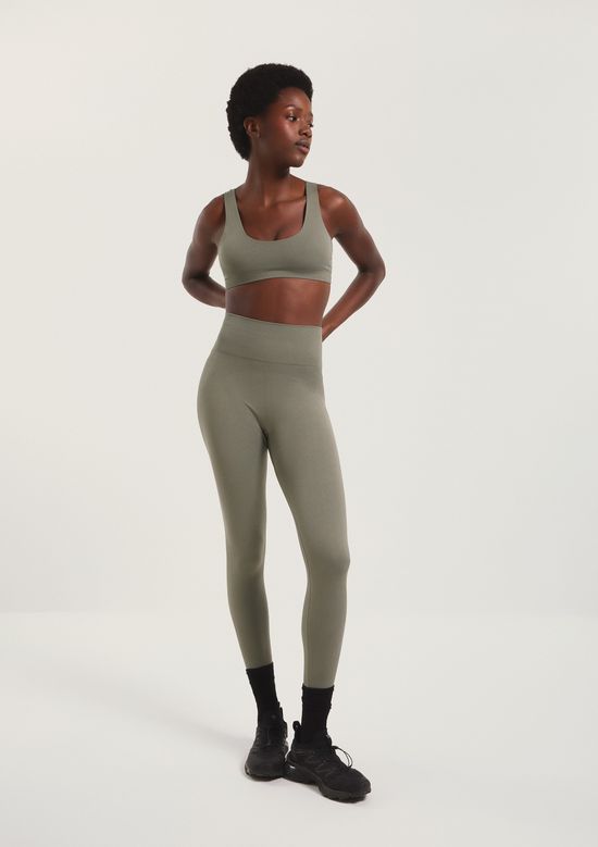 Foto do produto: Calça Legging Feminina Esportiva Sem Costura - Verde