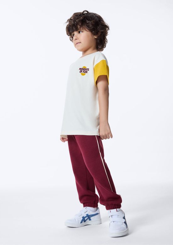 Foto do produto: Calça Jogger Infantil Menino Toddler Regular - Vinho