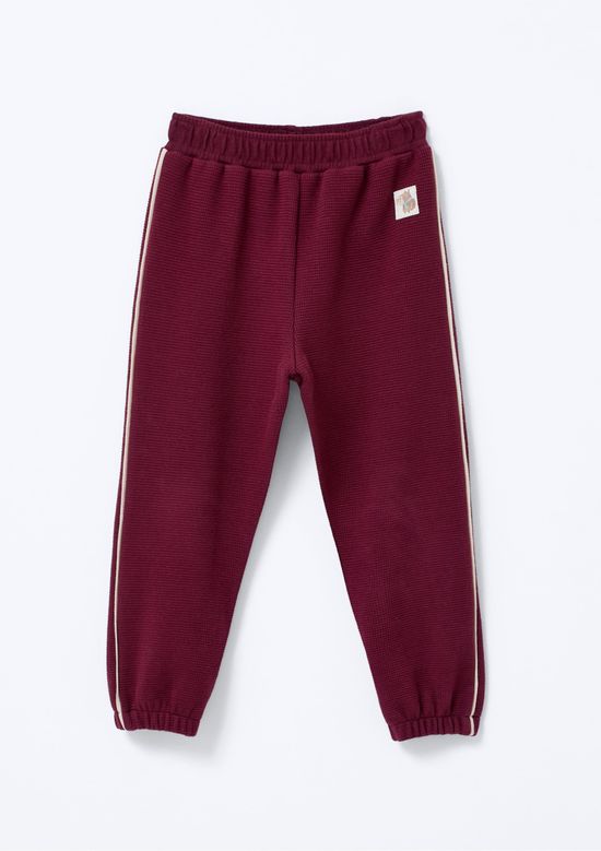 Foto do produto: Calça Jogger Infantil Menino Toddler Regular - Vinho