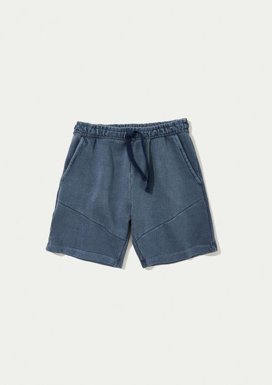 Foto do produto: Bermuda Infantil Menino Em Moletom - Azul