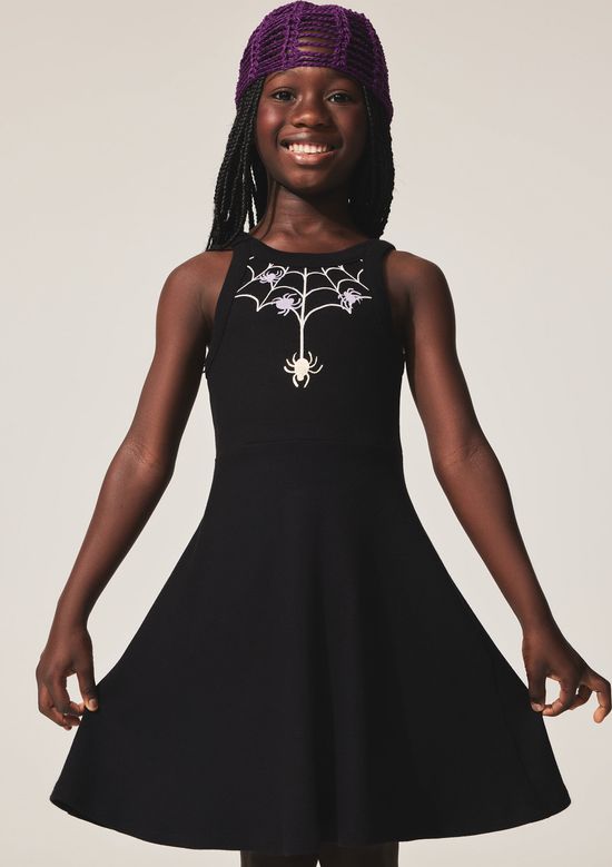 Foto do produto: Vestido Infantil Bruxa Halloween - Preto