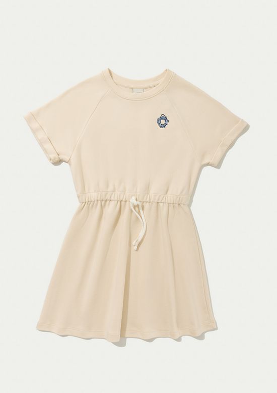 Foto do produto: Vestido Infantil Curto Evasê - Creme