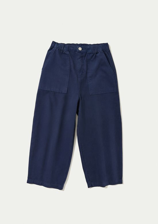 Foto do produto: Calça Infantil Menino Balloon Em Algodão - Azul