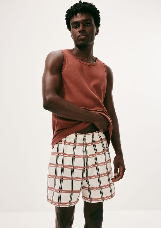 Foto do produto: Samba Canção Em Tricoline Fio Tinto - Nude