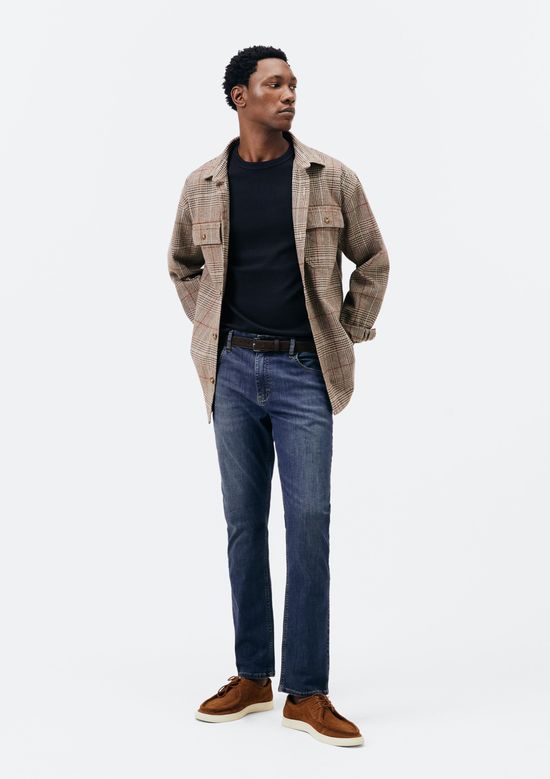 Foto do produto: Calça Masculina Slim em Jeans T400 - Azul