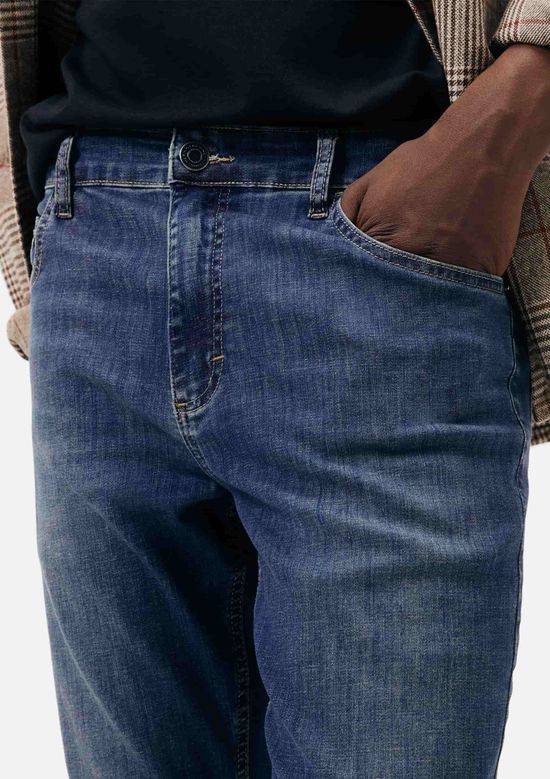 Foto do produto: Calça Masculina Slim em Jeans T400 - Azul