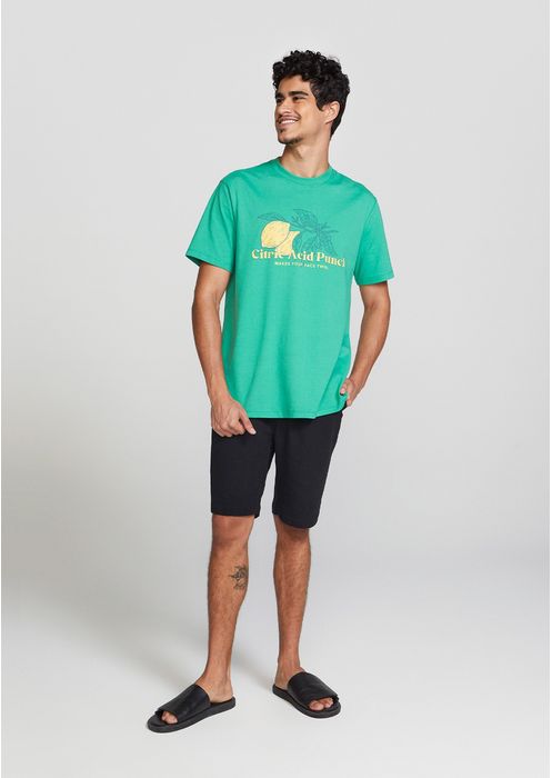 Camiseta Masculina Super Cotton Manga Curta - Verde