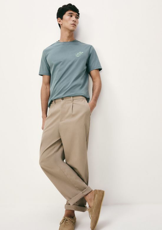 Foto do produto: Camiseta Masculina Manga Curta Com Estampa - Verde