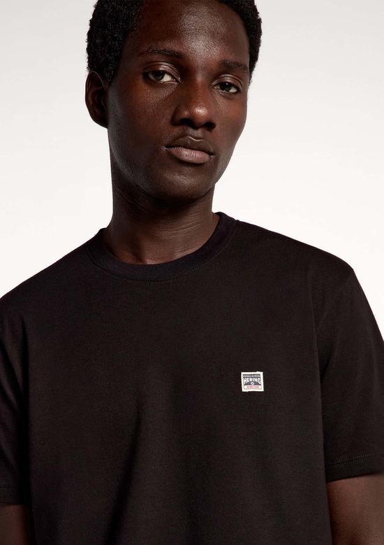 Foto do produto: Camiseta Masculina Manga Curta Com Estampa - Preto