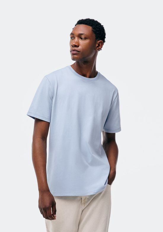 Foto do produto: Camiseta Básica Masculina Super Cotton - Azul