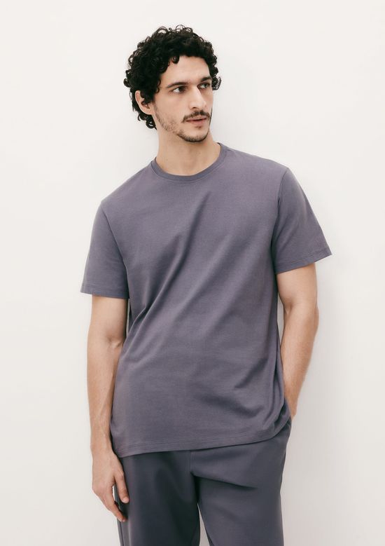 Foto do produto: Camiseta Básica Masculina Comfort Super Cotton - Azul