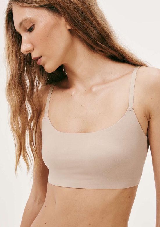 Foto do produto: Top Feminino Corte A Fio - Bege