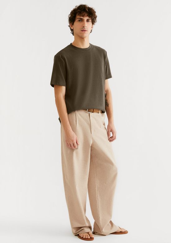 Foto do produto: Camiseta Masculina Manga Curta Em Ribana Ultra Soft - Verde