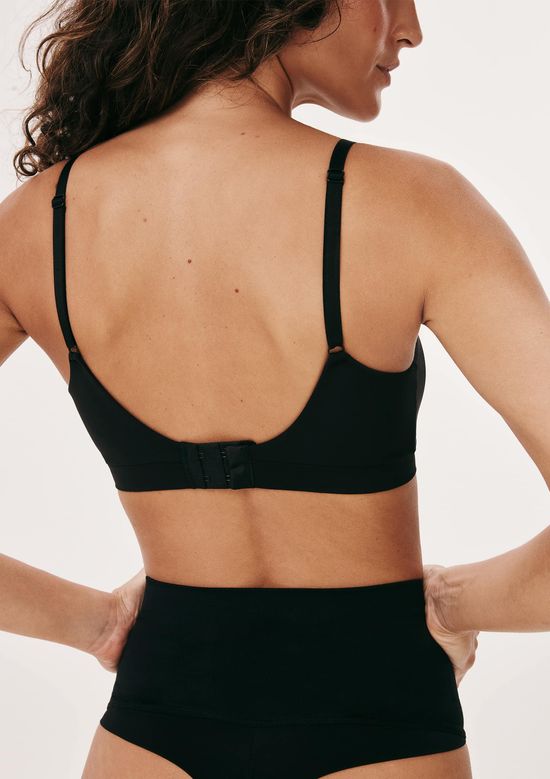 Foto do produto: Sutiã Triângulo Microfibra Com Bojo - Preto