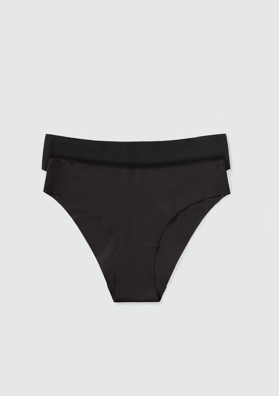 Foto do produto: Kit 2 Calcinhas Biquíni - Preto