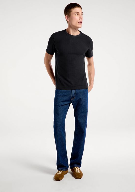 Foto do produto: Camiseta Masculina Manga Curta Texturizada - Preto