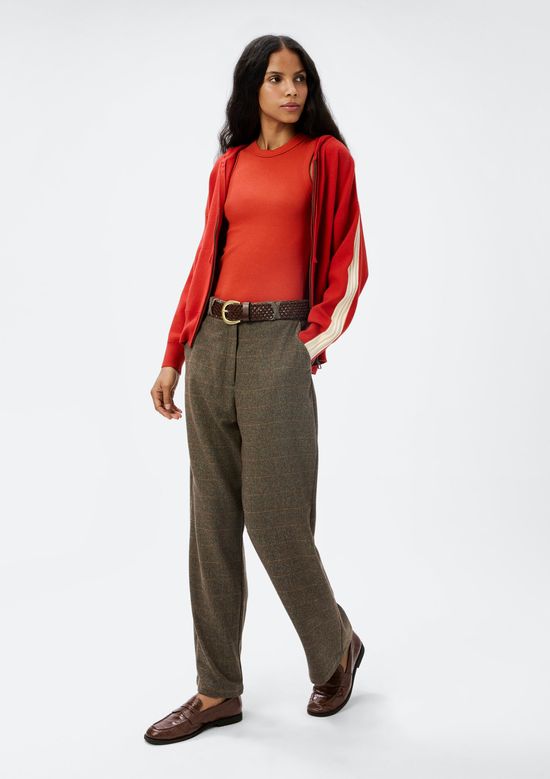 Foto do produto: Regata Básica Feminina Slim Neck - Laranja