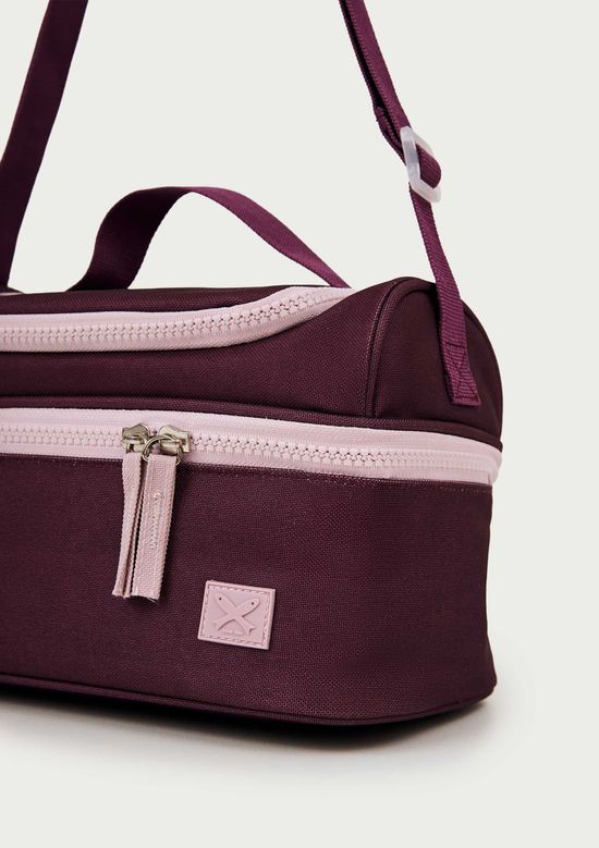 Foto do produto: Lancheira Infantil Menina Com Apliques - Vinho