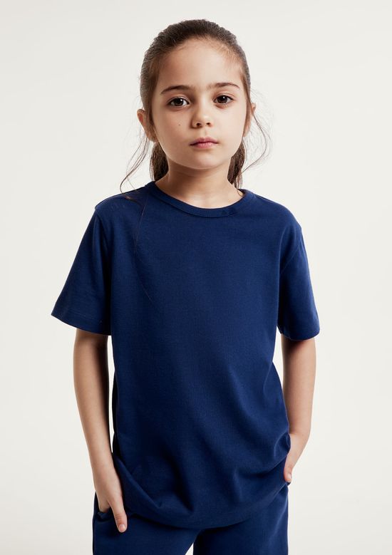 Foto do produto: Camiseta Básica Infantil Unissex Regular - Azul