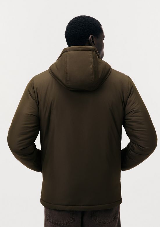 Foto do produto: Jaqueta Masculina Corta Vento Com Capuz - Verde