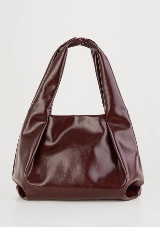 Foto do produto: Bolsa Feminina Pequena Em PU - Vinho