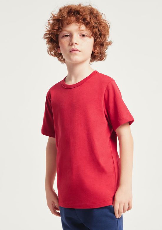 Foto do produto: Camiseta Básica Infantil Unissex Regular - Vermelho