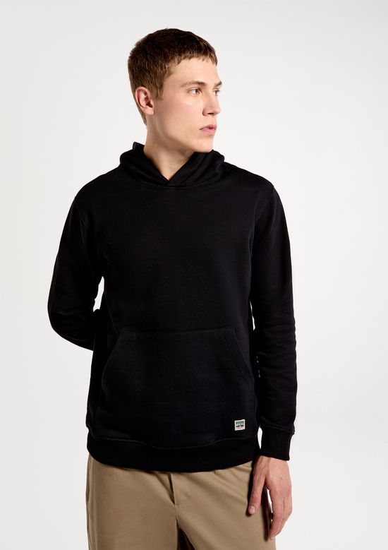 Foto do produto: Blusão Masculino Comfort Em Moletom Peluciado - Preto