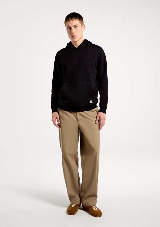 Foto do produto: Blusão Masculino Comfort Em Moletom Peluciado - Preto