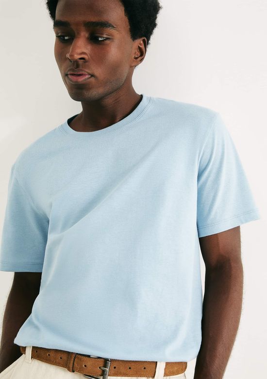 Foto do produto: Camiseta Básica Unissex Manga Curta World - Azul